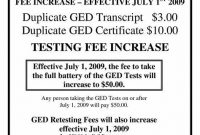 Ged Certificate Template 5