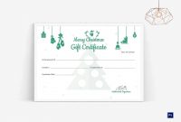 Gift Certificate Template Photoshop 12
