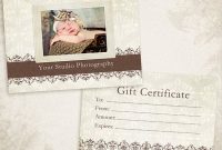 Gift Certificate Template Photoshop 4