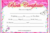Birth Certificate Template In Pdf gvbuc Fresh birth certificate template 31 free word pdf psd format