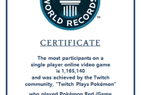 Guinness World Record Certificate Template 3