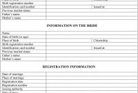 Marriage Certificate Translation From Spanish to English Template 7