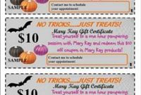 Mary Kay Gift Certificate Template 10
