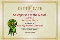 Sales Certificate Template 6