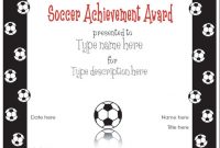 Soccer Certificate Template 8