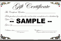 This Certificate Entitles the Bearer to Template 4