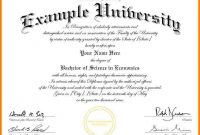 University Graduation Certificate Template 6