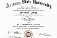 University Graduation Certificate Template 8