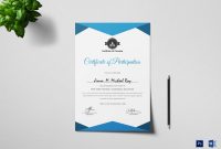 Conference Participation Certificate Template 7