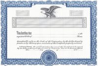 Corporate Bond Certificate Template 10