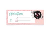 Gift Certificate Template Indesign 7