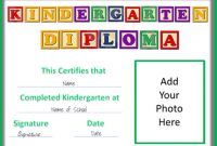 Graduation Certificate Template Word 10