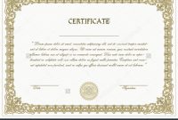 High Resolution Certificate Template 7