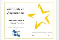 In Appreciation Certificate Templates 10