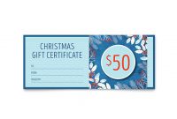 Indesign Gift Certificate Template 9