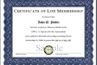 Life Membership Certificate Templates 5