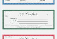 Magazine Subscription Gift Certificate Template 8