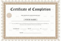 Masters Degree Certificate Template 8
