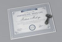 Mock Certificate Template 2