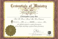 Ordination Certificate Template 7