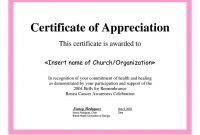 Sample Certificate Of Recognition Template 11