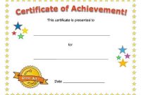 School Certificate Templates Free 6