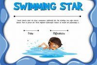 Swimming Certificate Templates Free 5