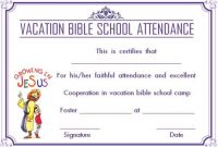 Vbs Certificate Template 10