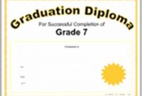 5th Grade Graduation Certificate Template 8