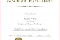 academic award certificate template Awesome awards and certificates jacqueline valle professional portfolio