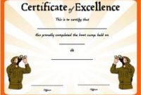 Boot Camp Certificate Template 11
