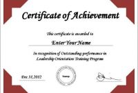 Certificate Of Participation Template Ppt 6