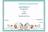 Certificate Of attainment Template 7