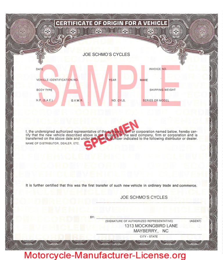 Certificate Of origin for A Vehicle Template7 Best Templates Ideas