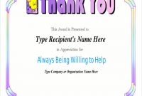 Employee Recognition Certificates Templates Free 5