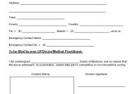 Fake Medical Certificate Template Download 7