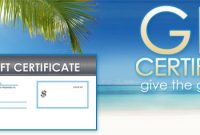 Free Travel Gift Certificate Template 0