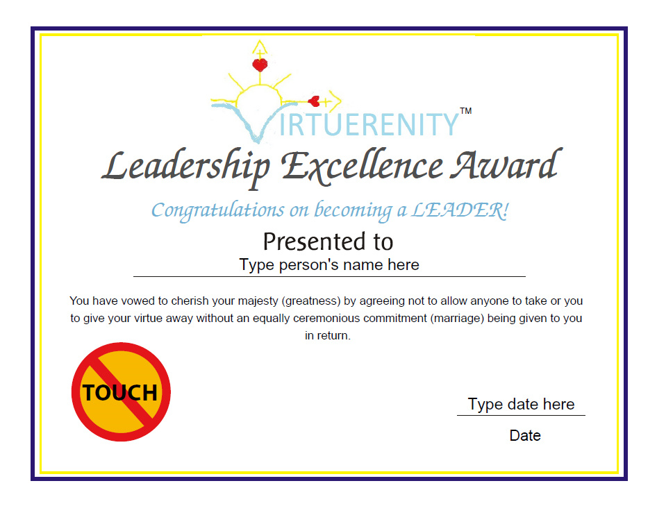 Certificate Of Leadership Template