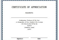 Template for Certificate Of Appreciation In Microsoft Word11