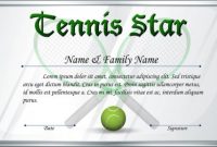 Tennis Gift Certificate Template9