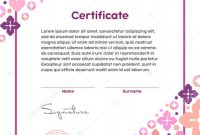 Free School Certificate Templates Awesome Makeup Certification Template Saubhaya Makeup