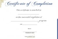Perfect attendance Certificate Template Unique Blank Certificate Templates without Borders Image