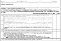 Dog Vaccination Certificate Template 8