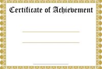 Free Printable Blank Award Certificate Templates 6