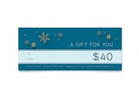 Gift Certificate Template Publisher 7