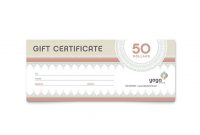 Yoga Gift Certificate Template Free 7
