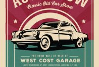 Antique Labels Template Awesome Retro Bundle 2017 with Images Poster Template Car Show