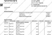Blank Bank Statement Template Download Unique Bank Statement Psd