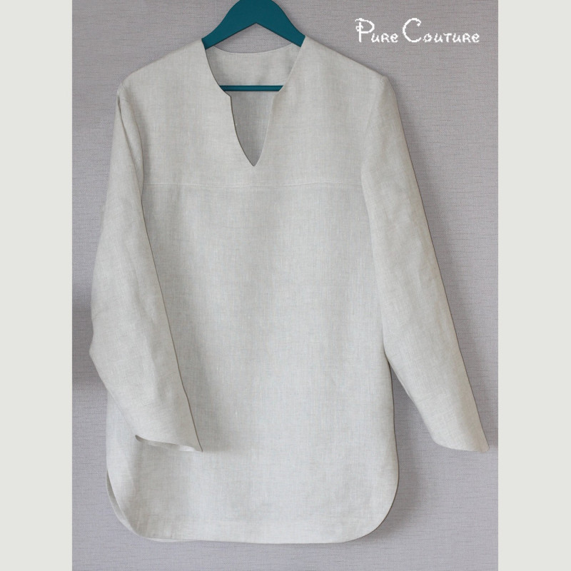 Blank Black Hoodie Template New organic Linen Dress Cotton Dress Custom Linen Shirts by