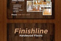Blank Business Card Template Psd Awesome 14 Popular Hardwood Flooring Business Card Template Unique
